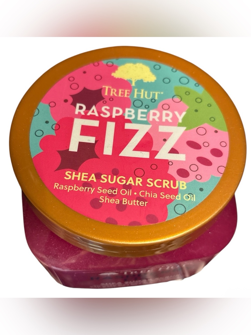 Tree Hut Raspberry Fizz Sugar Scrub - Picture 2 of 2